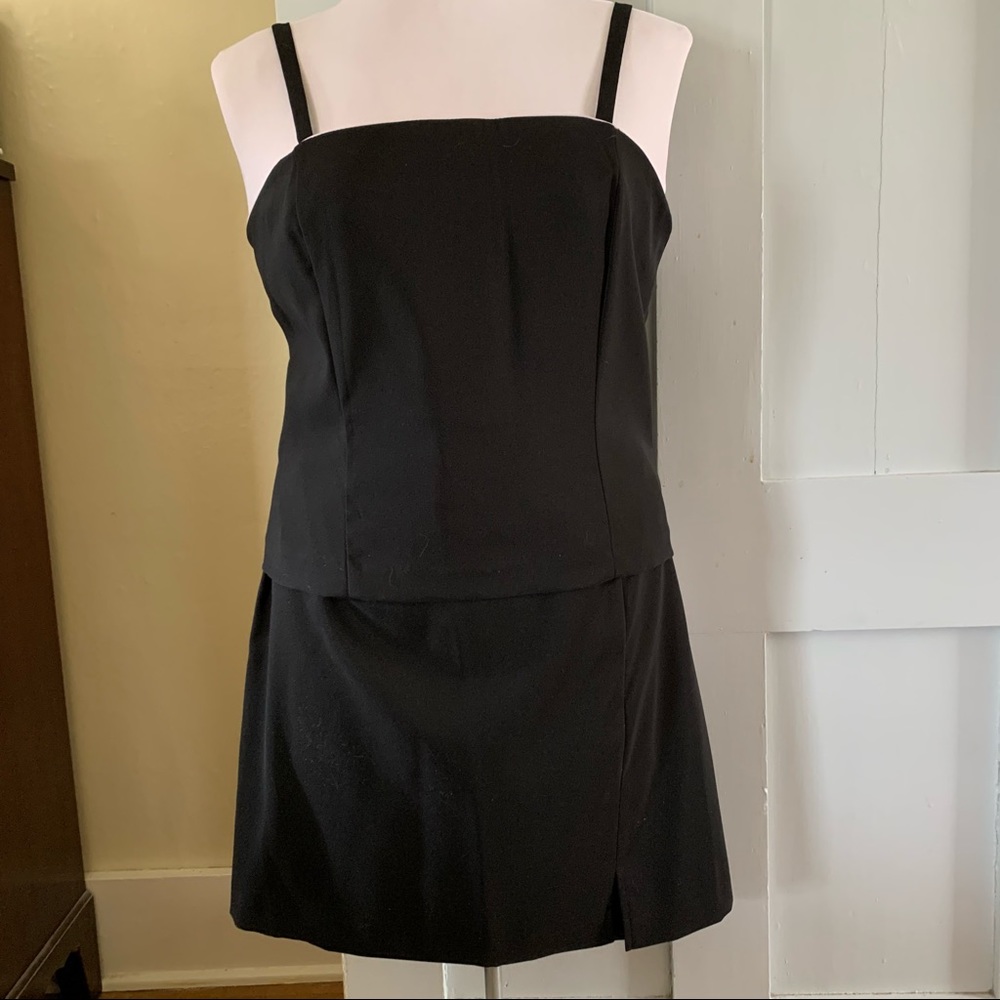 NWOT 3 PC OUTFIT, TOP (PINK TRIM), SKRT AND SLACKS